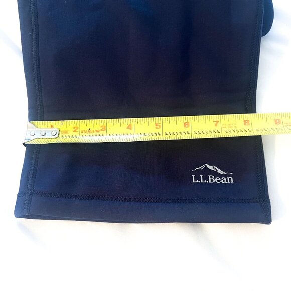 NEW LL Bean Primaloft Therma-stretch Fleece Mid-Rise Straight-Leg Navy Pants XL - Picture 14 of 16